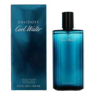 Cool Water by Davidoff, 4.2 oz EDT Spray for Men